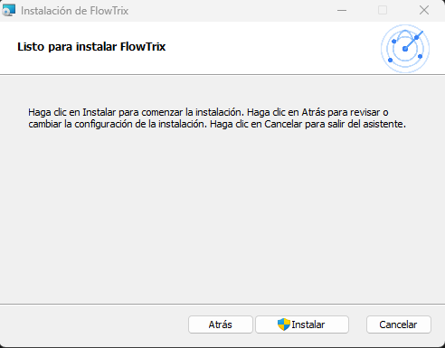 Instalador - Confirmación